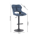 Barkruk Mori Blauw