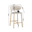 Counterstoel Coco Naturel Beige