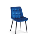 Eetkamerstoel Juta Blauw