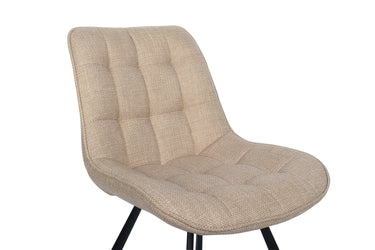 Eetkamerstoel Ariba Beige-Grijs