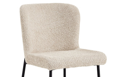 Eetkamerstoel Lisa Bouclé Beige