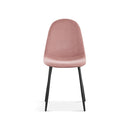 Eetkamerstoel Boy Roze Fluweel