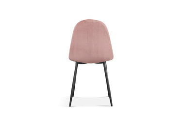 Eetkamerstoel Boy Roze Fluweel