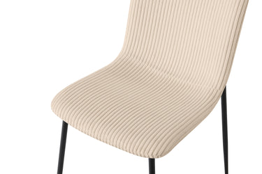 Eetkamerstoel Alice Corduroy Beige