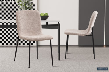 Eetkamerstoel Alice Bouclé Beige