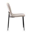 Eetkamerstoel Alice Bouclé Beige