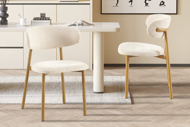Eetkamerstoel Coco Naturel Beige