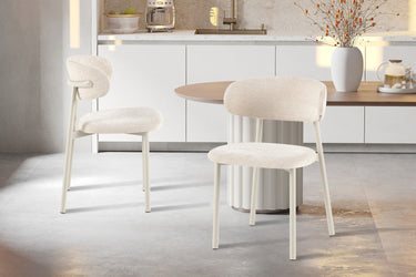 Eetkamerstoel Coco Creme Beige