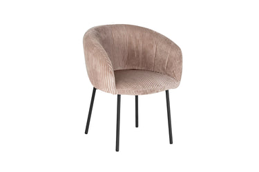 Eetkamerstoel Sevilla Corduroy Zand