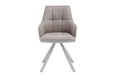 Eetkamerstoel Solenne Beige Draaibaar