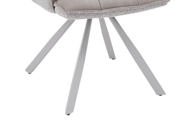 Eetkamerstoel Solenne Beige Draaibaar