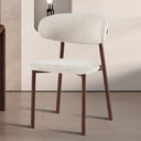 Eetkamerstoel Coco Walnoot Beige