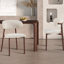 Eetkamerstoel Coco Walnoot Beige