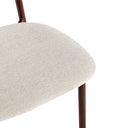 Eetkamerstoel Coco Walnoot Beige