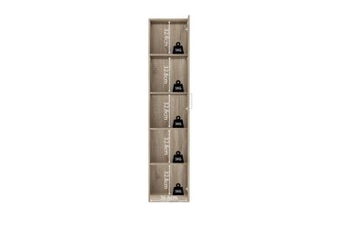 Opbergkast 'Mike' 40 cm 1 deur Sonoma