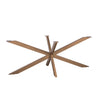 Matrixpoot Brons Ovaal/Rechthoek 190 cm Koker 4x8 cm - metaal - Mooier Thuis