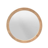 Ronde spiegel Dide Naturel Mangohout 80 cm