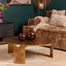 Salontafel Darwin goud - 90 cm breed - Mooier Thuis