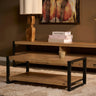 Salontafel Britt naturel - naturel en bruin - Mooier Thuis
