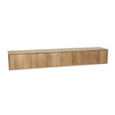 Zwevend tv meubel Madison Naturel | 200 cm - afbeelding 4