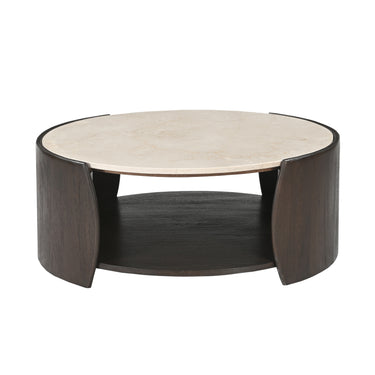 Mooier Thuis Salontafel Rune Botticino marmer 80 cm