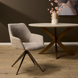 Drehbarer Esszimmerstuhl Daisy Beige