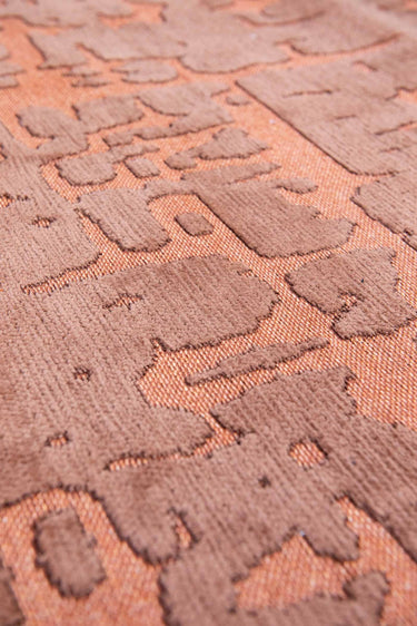 Structures 9199 vloerkleed - bruin en oranje online kopen bij Mooier Thuis