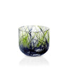Terroso Vaas Nature - Marmerglas - 10 cm - groen en blauw - Mooier Thuis