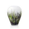 Terroso Vaas Nature - Marmerglas - 27 cm - groen en blauw - Mooier Thuis