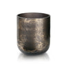 Terroso Vaas Mokka - Marmerglas - 16 cm - bruin - Mooier Thuis