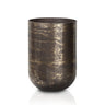 Terroso Vaas Mokka - Marmerglas - 24 cm - bruin - Mooier Thuis