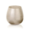 Terroso Vaas Cappuccino - Beige Marmerglas - 25 cm - Ø 24 cm - Mooier Thuis