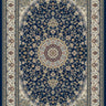 Vierne 3434 vloerkleed - blauw en goud - Mooier Thuis