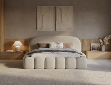 Platformbed Adore Signature Beige – 160x200 cm – Incl. Matras - afbeelding 3