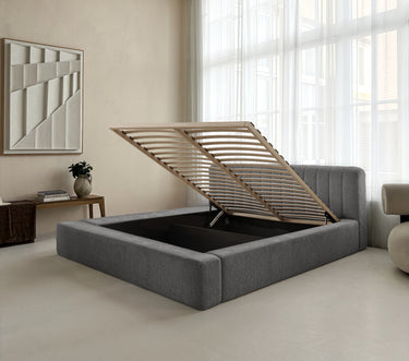 Platformbed Adore Edira Antraciet – 160x200 cm – Incl. Matras - afbeelding 12