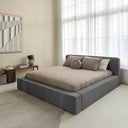 Platformbed Adore Edira Antraciet – 140x200 cm – Incl. Matras - afbeelding 3