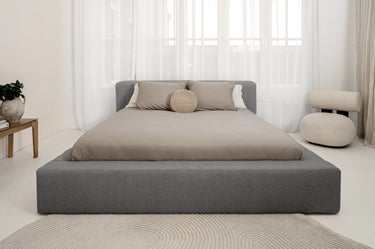 Platformbed Adore Edira Antraciet – 160x200 cm – Incl. Matras - afbeelding 2