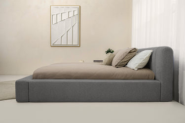 Platformbed Adore Edira Antraciet – 140x200 cm – Zonder Matras - afbeelding 8