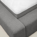 Platformbed Adore Edira Antraciet – 140x200 cm – Zonder Matras - afbeelding 10