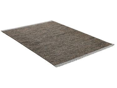 Arne 8000 vloerkleed - antraciet en beige - Mooier Thuis
