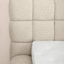 Platformbed Adore Ruby Bouclé Beige – 160x200 cm – Zonder Matras - afbeelding 14