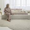 Platformbed Adore Edira Beige – 140x200 cm – Zonder Matras in stof - Mooier Thuis
