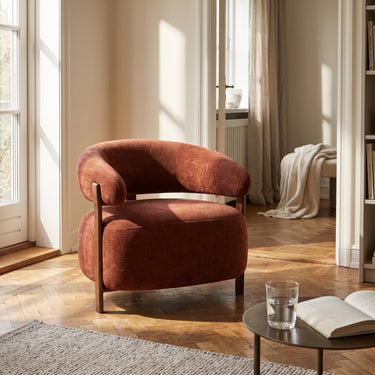 Fauteuil Rose - Burgundy