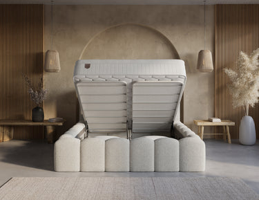 Opbergbed Harmony Beige – 140x200 cm - afbeelding 6