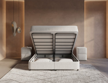 Opbergboxspring Horizon Gebroken Wit – 160x200 cm - afbeelding 4