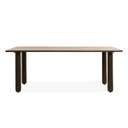 Eettafel Rondo - 220cm Donkerbruin