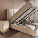 Opbergboxspring Pearl Beige – 140x200 cm - afbeelding 9