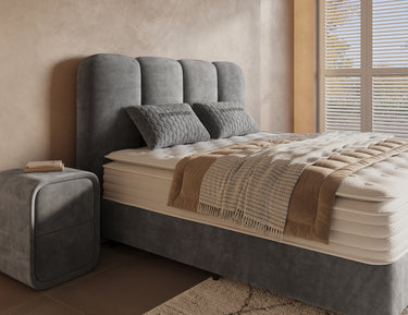 Opbergboxspring Pearl Antraciet – 140x200 cm - afbeelding 9