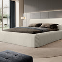Platformbed Adore Vana Beige – 160x200 cm – Incl. Matras - afbeelding 3