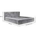 Platformbed Adore Vana Grijs – 140x200 cm – Incl. Matras - afbeelding 14